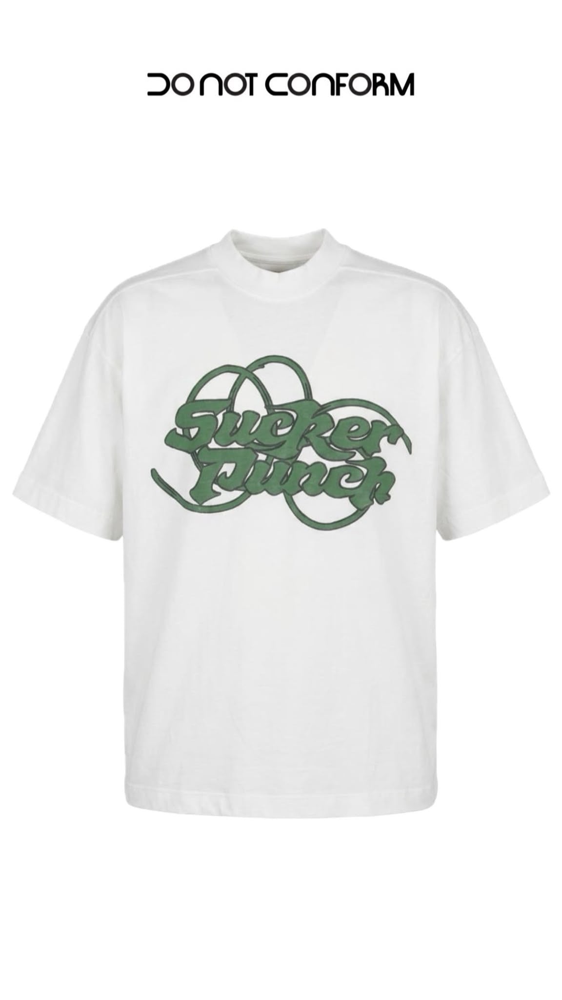 SUCKER PUNCH WHITE TEE 3036