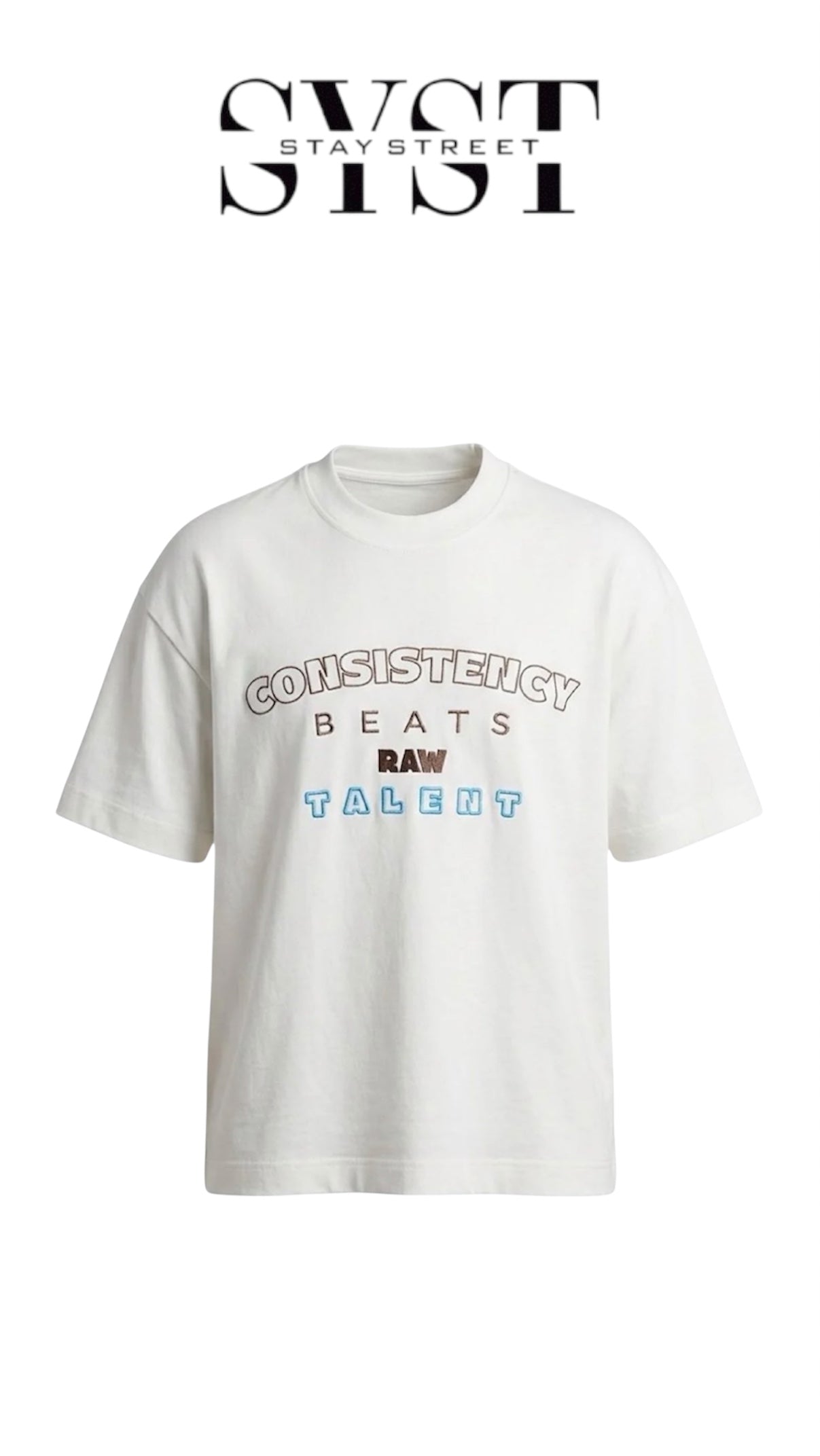 WHITE TEE TALENT 1012