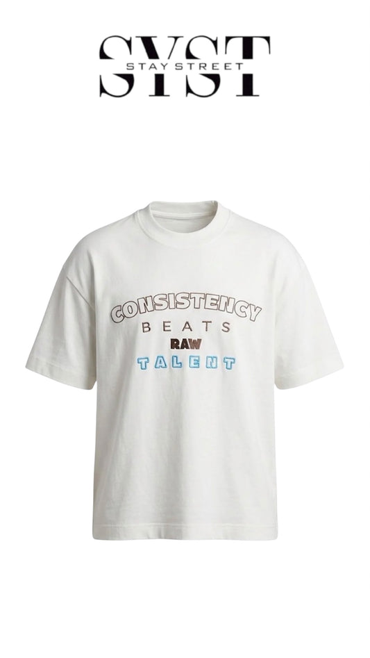 WHITE TEE TALENT 1012