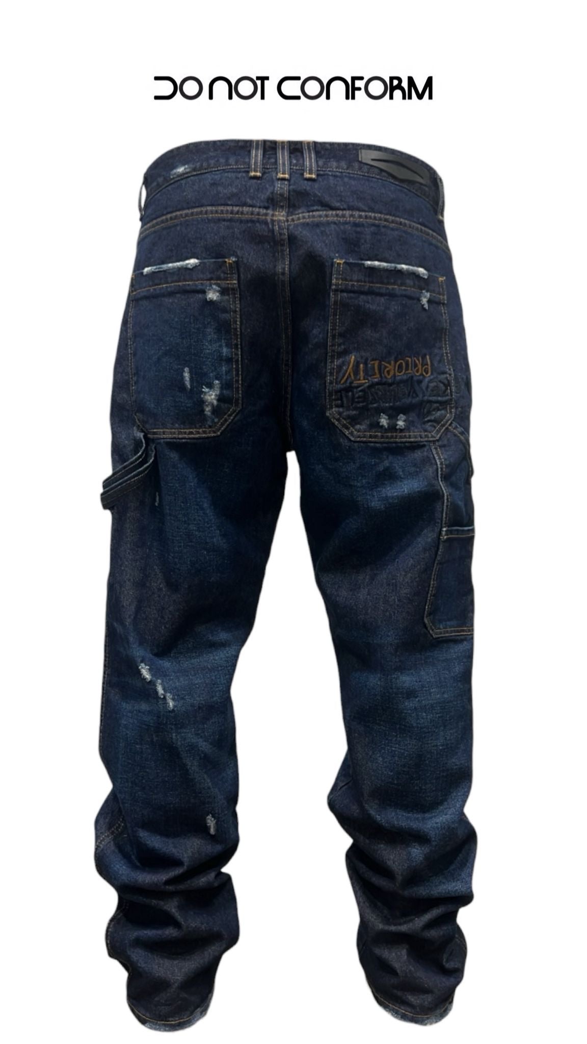 BAGGY WORK DIRTY BLUE PRIORITY