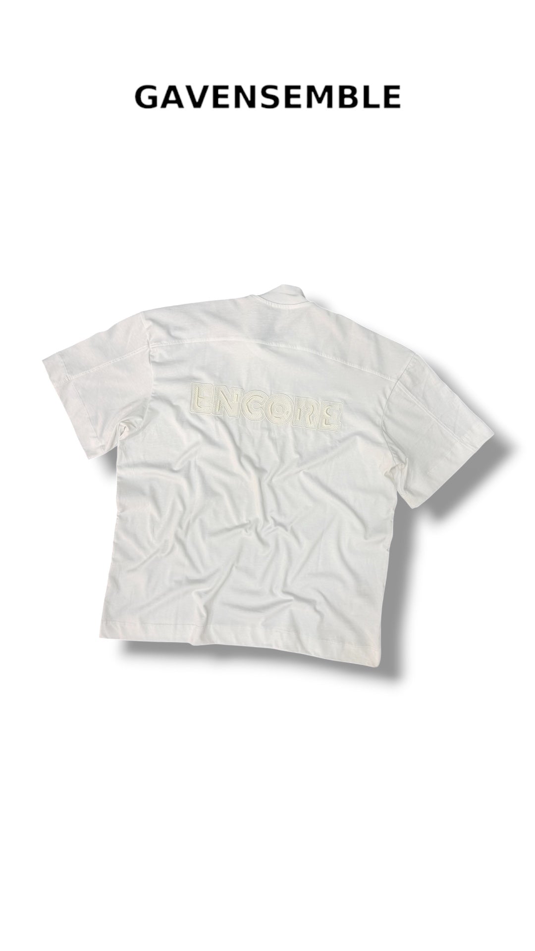 ENCORE WHITE TEE 890