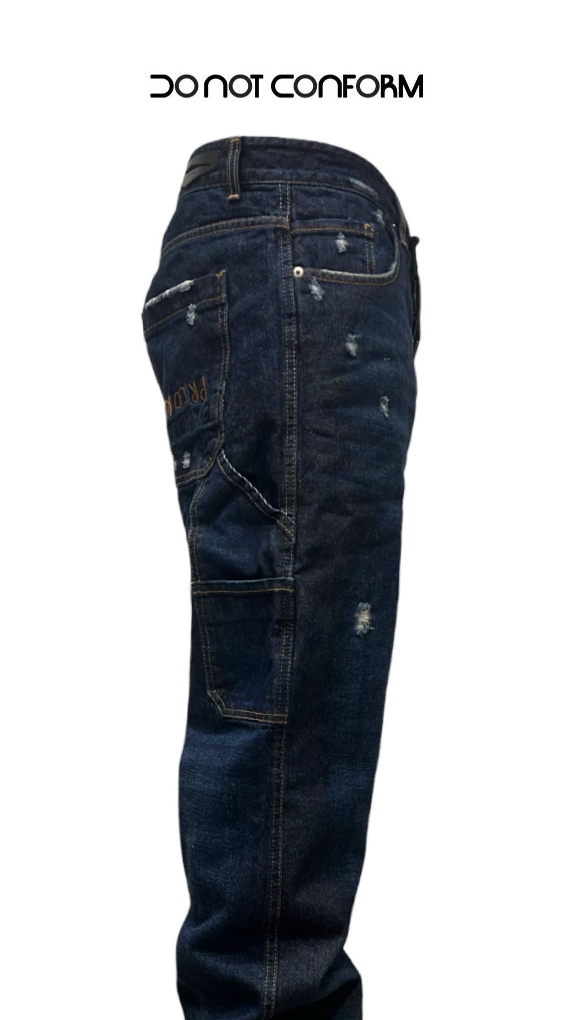 BAGGY WORK DIRTY BLUE PRIORITY