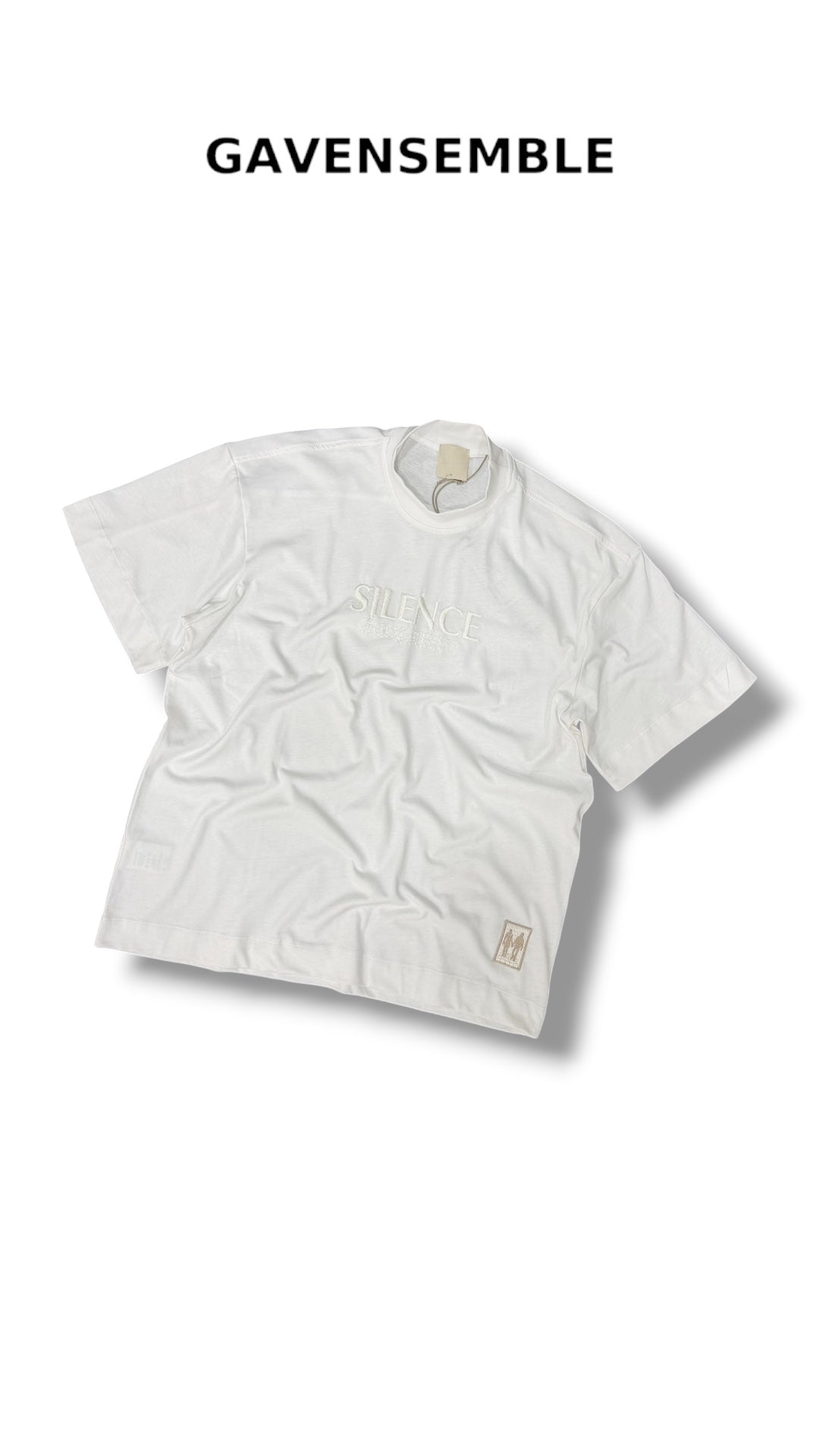 SILENCE WHITE TEE 870