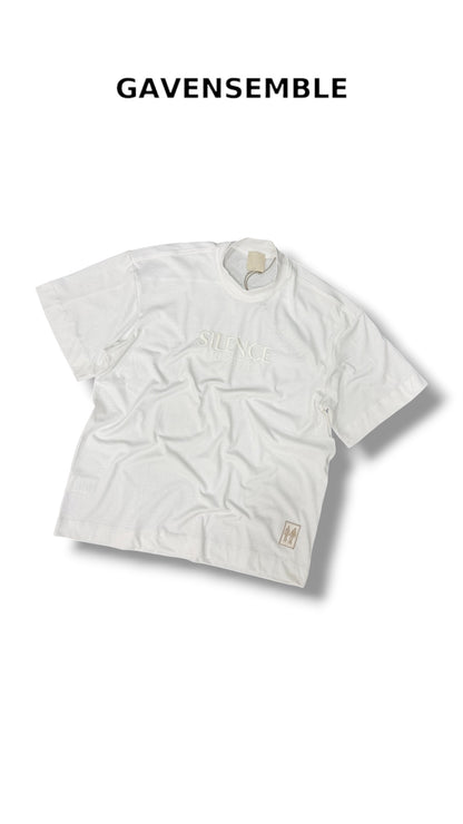 SILENCE WHITE TEE 870