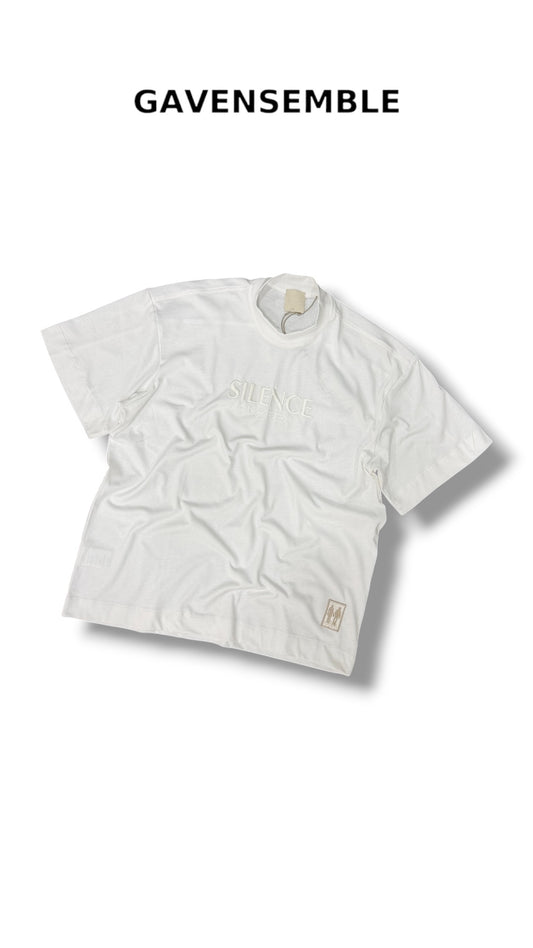 SILENCE WHITE TEE 870