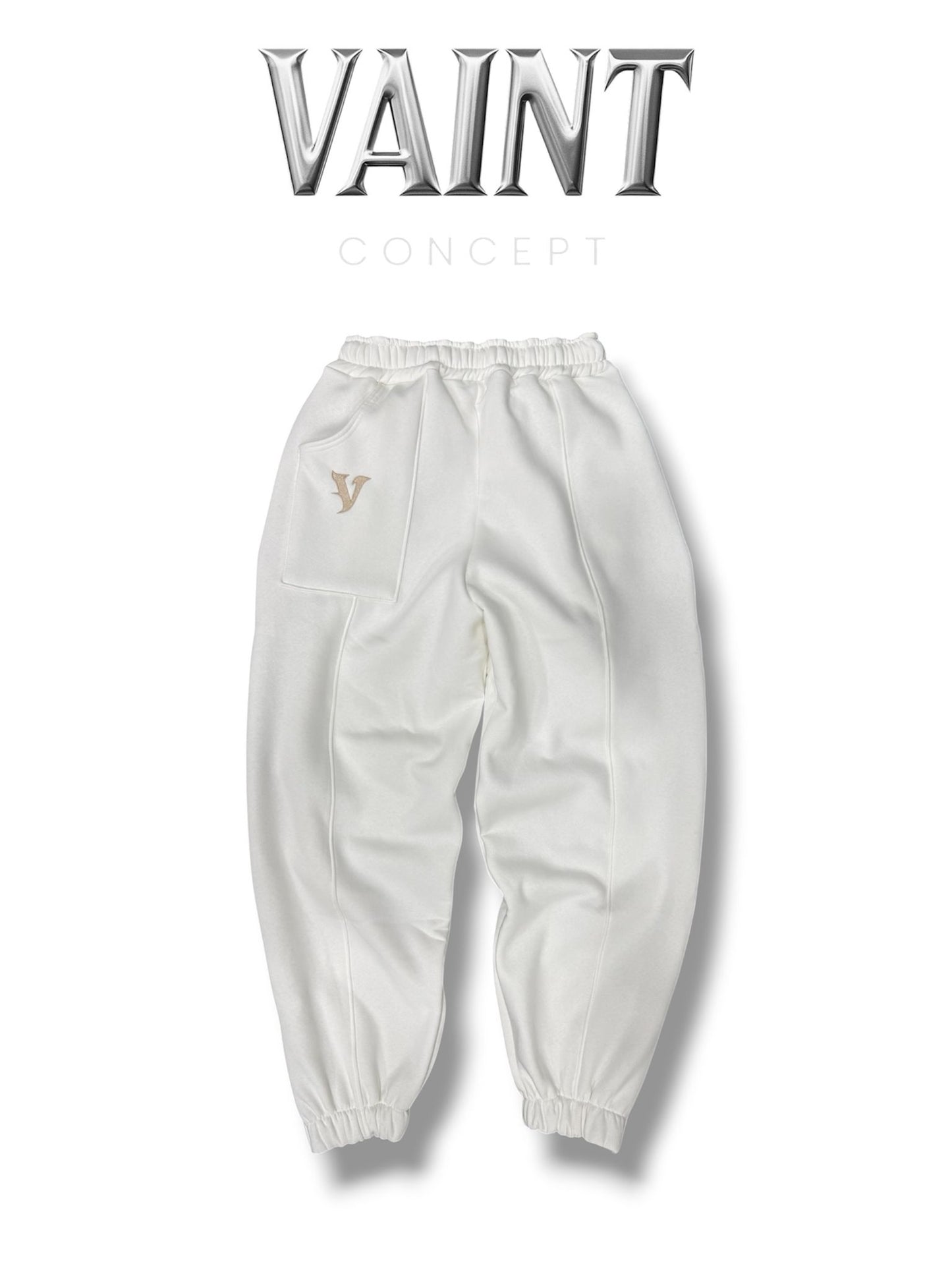 WHITE TRACKSUIT SET