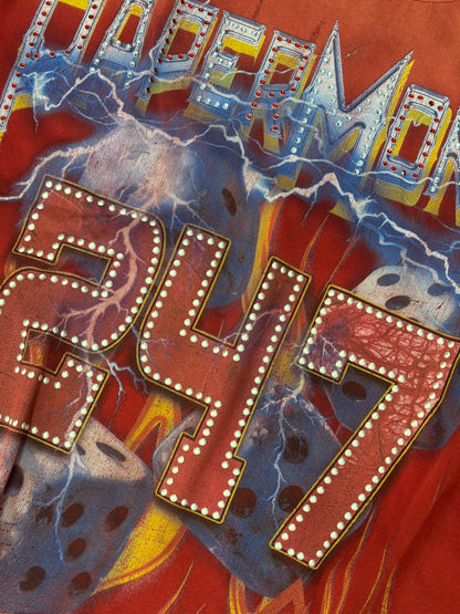 PAPER MONEY RED ROLLING 247 TEE