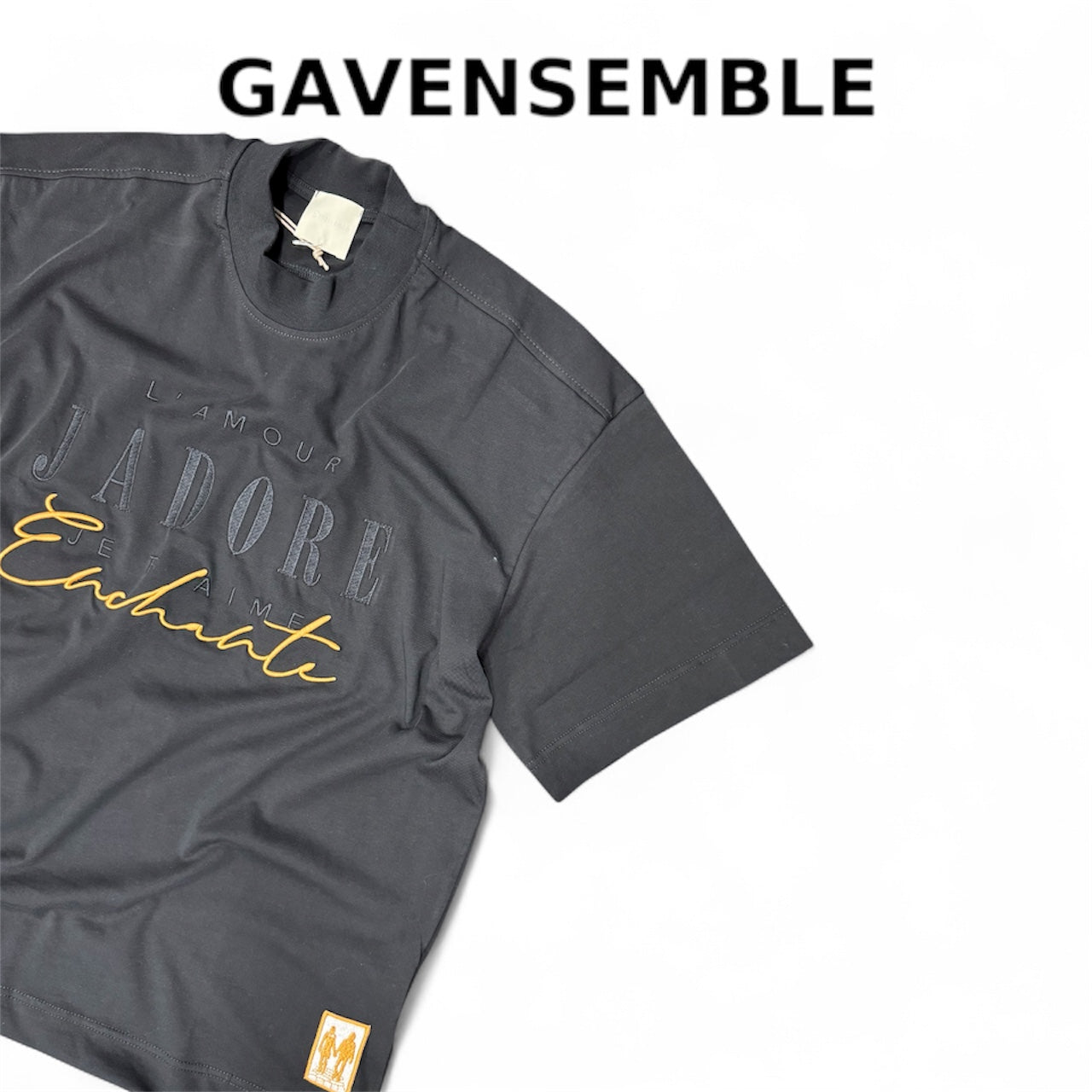 L’AMOUR JADORE TEE BLACK