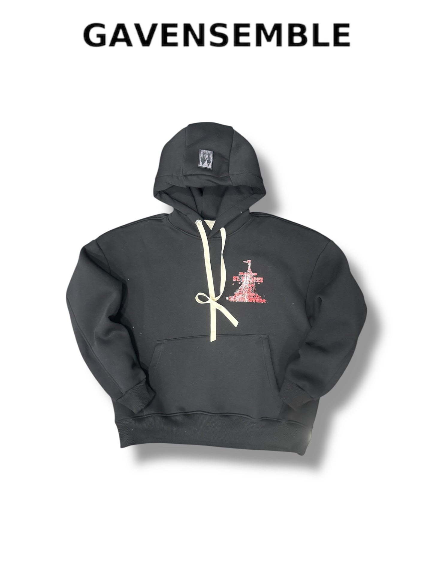 BLACK HOODIE ST. TROPEZ