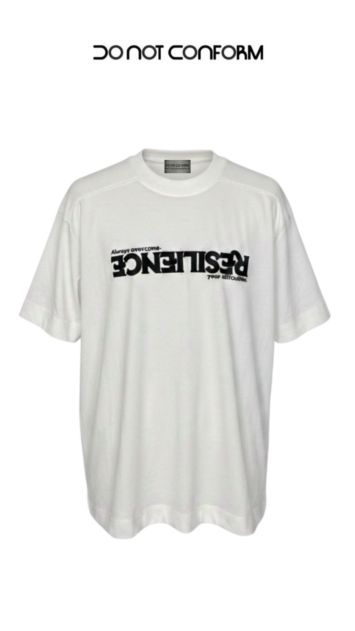 RESILIENCE NEW WHITE TEE 3020
