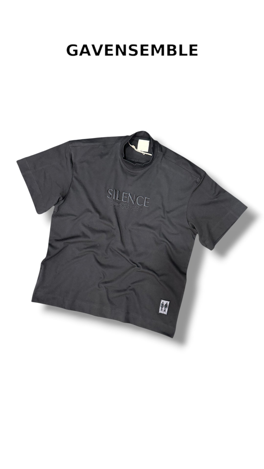 SILENCE BLACK TEE 870