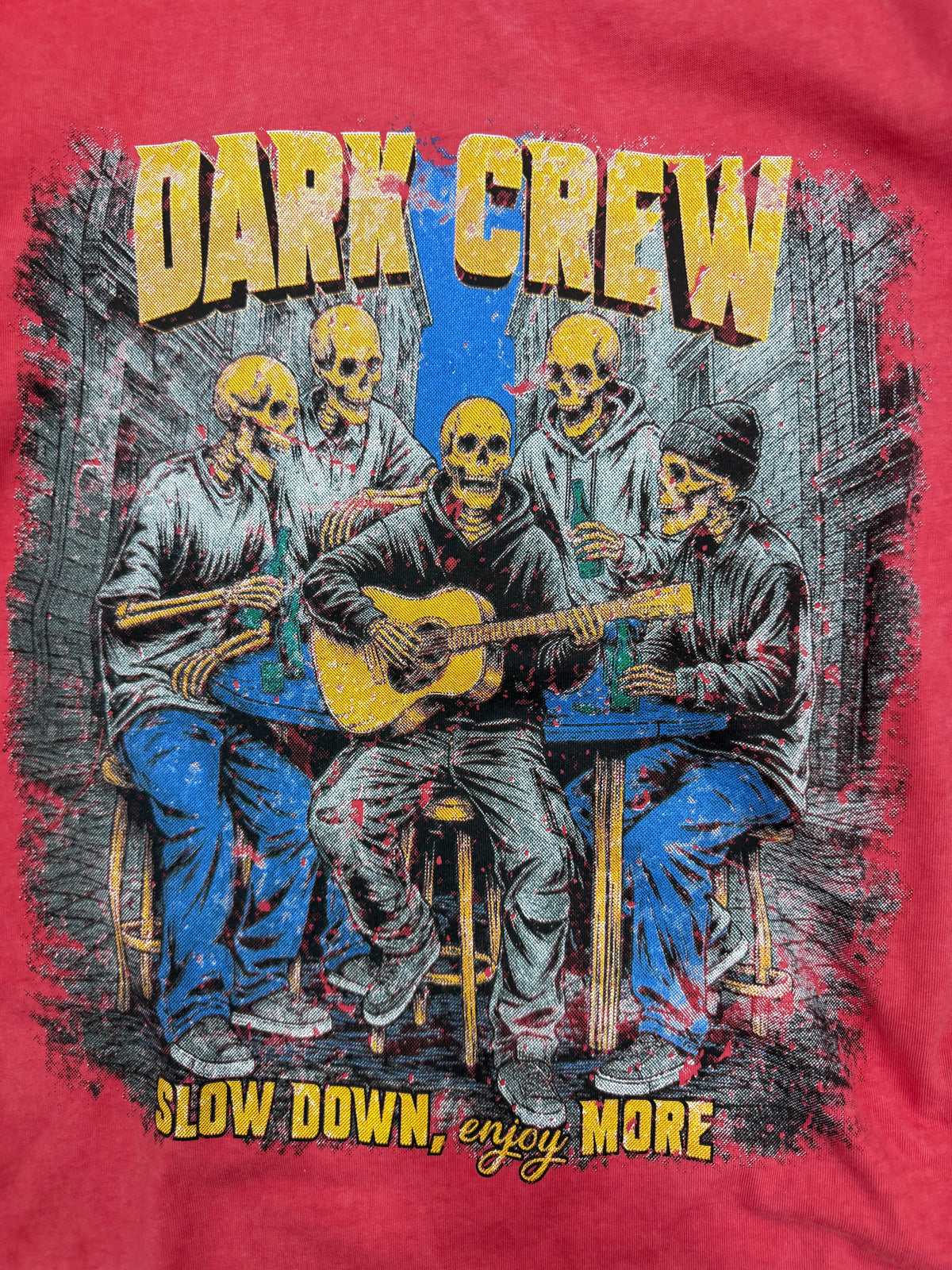 DARK CREW CORAL WASHED TEE 3071