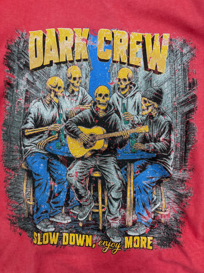 DARK CREW CORAL WASHED TEE 3071