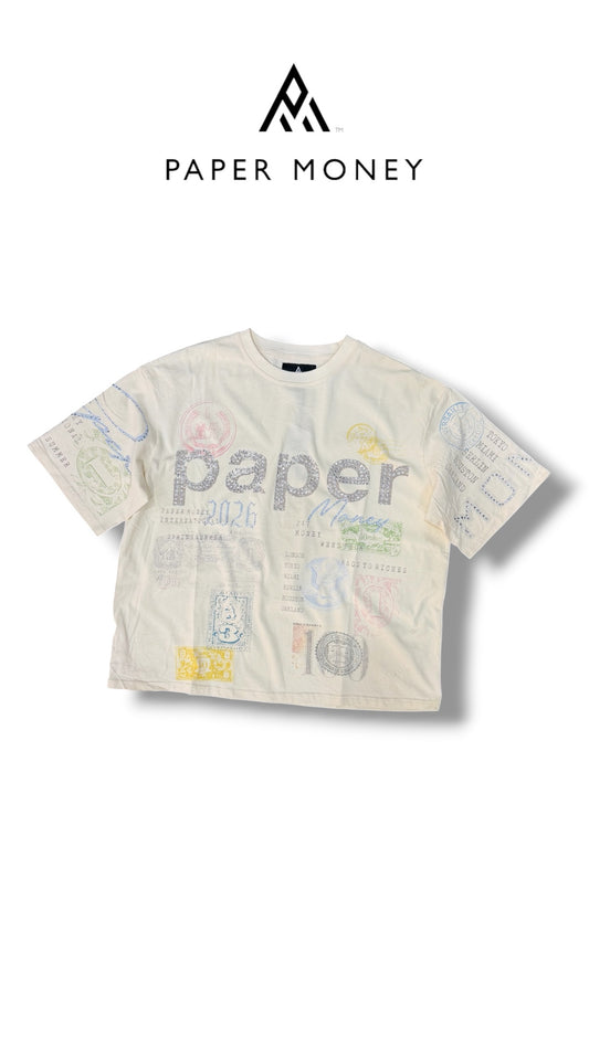 DREAMERS CREAM TEE PAPER MONEY