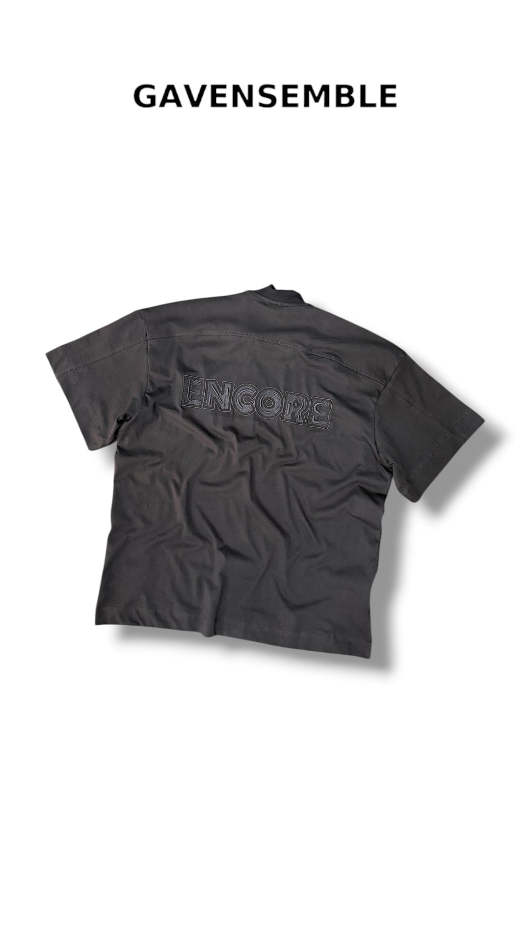 ENCORE BLACK TEE 890