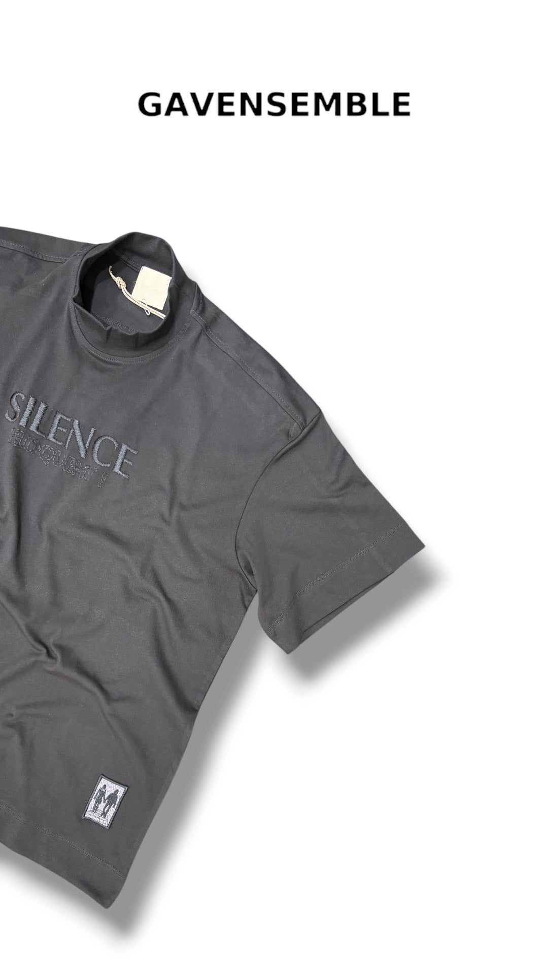SILENCE BLACK TEE 870
