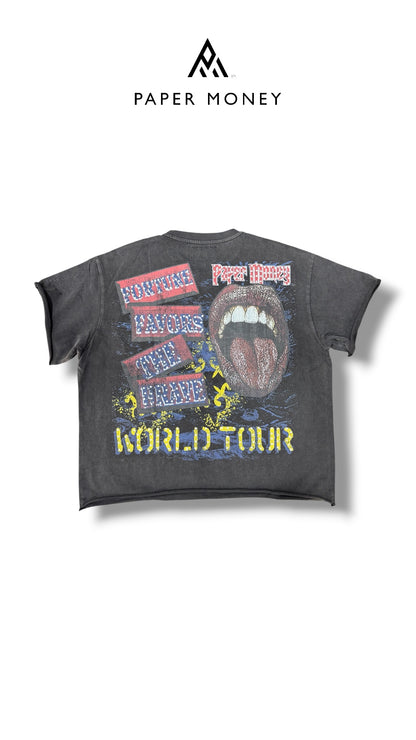FORTUNE BLACK TEE PAPER MONEY