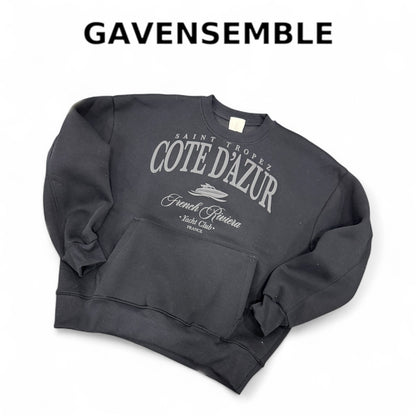 HOODIE COTE D’AZUR BLACK
