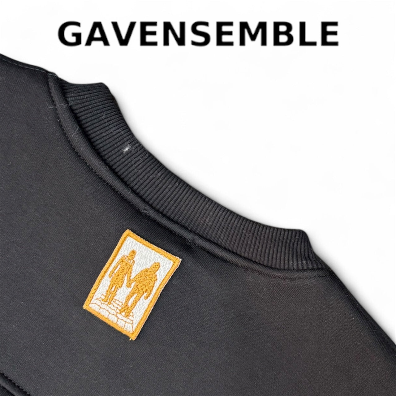 HOODIE L’AMOUR JADORE BLACK