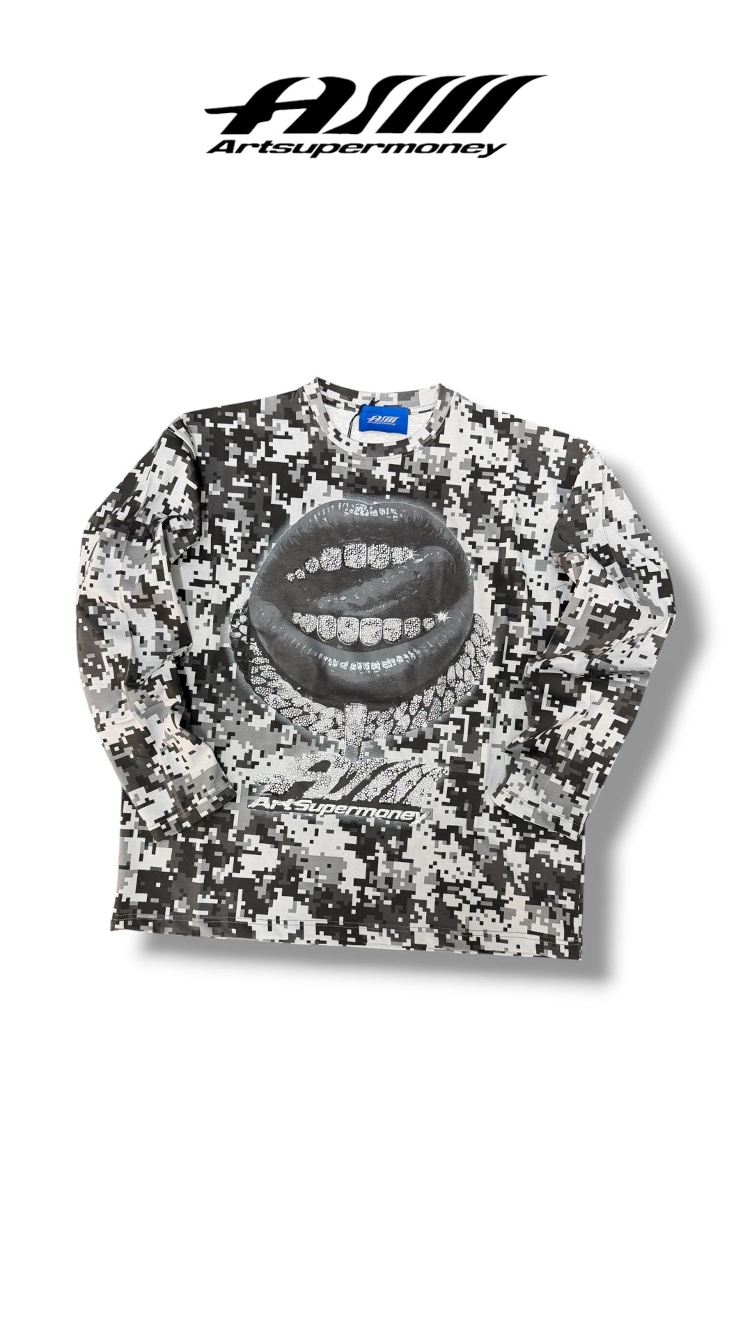PIXEL BLACK LONGSLEEVE ASM