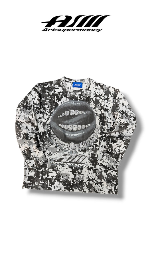PIXEL BLACK LONGSLEEVE ASM