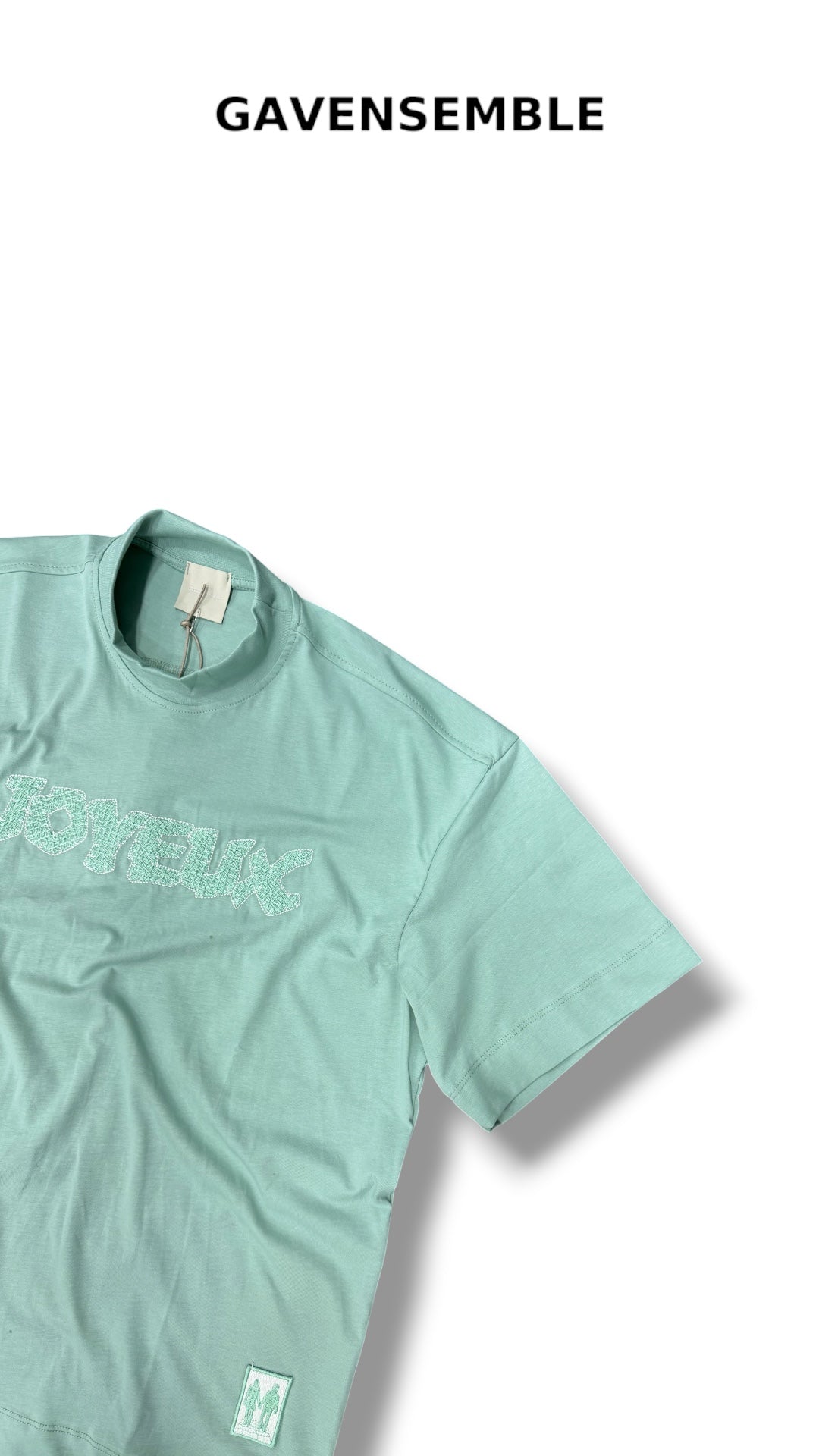 JOYEUX WATER GREEN TEE 880