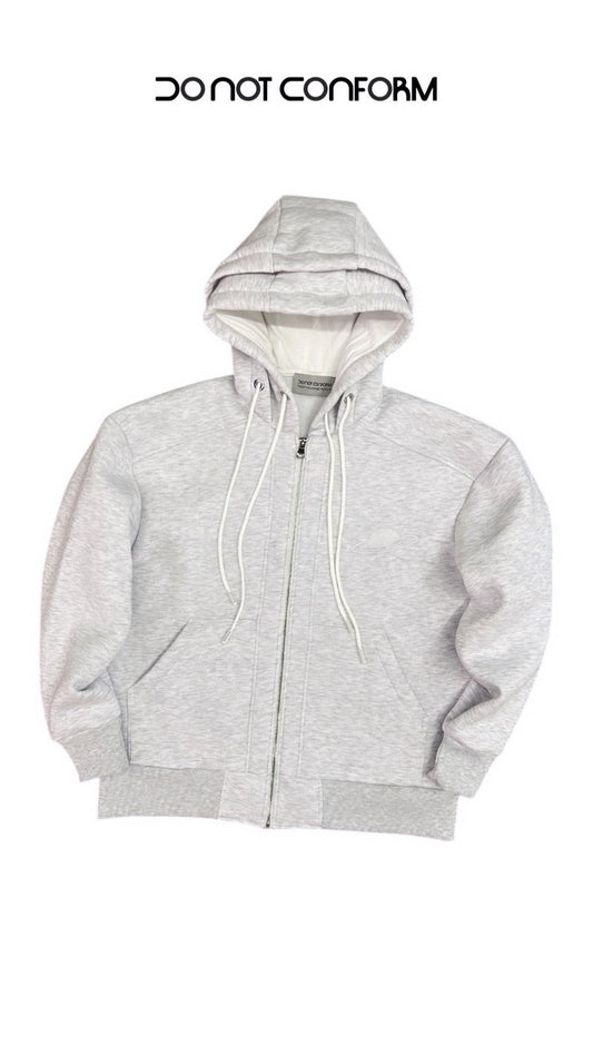 SATURN DOUBLE HOODED GREY