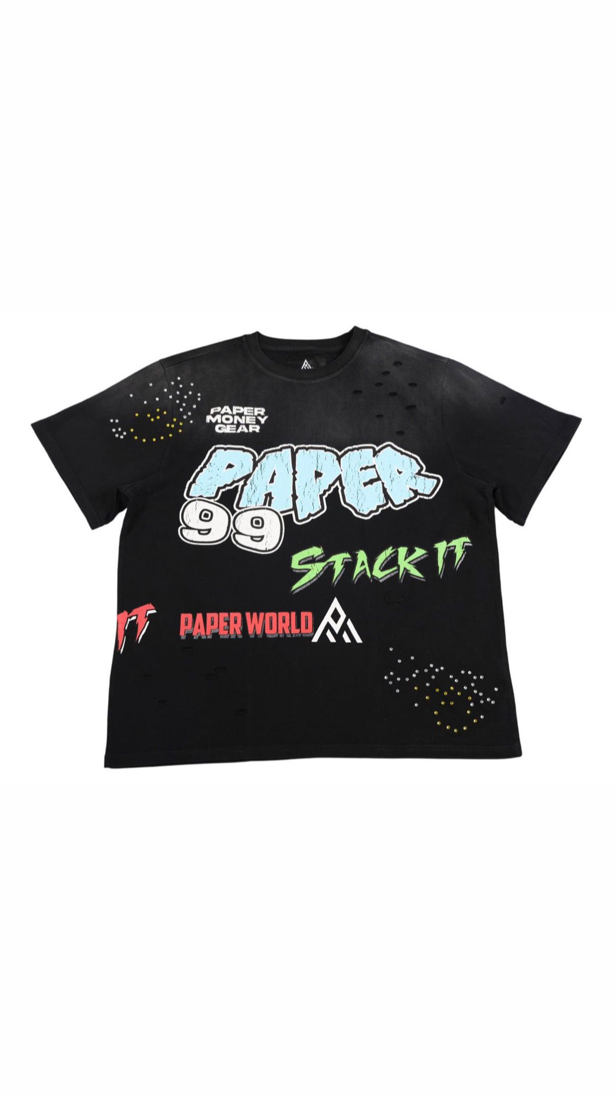 PAPER MONEY STACK & REPEAT TEE