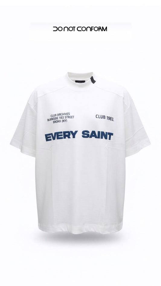 EVERY SAINT WHITE TEE 5050