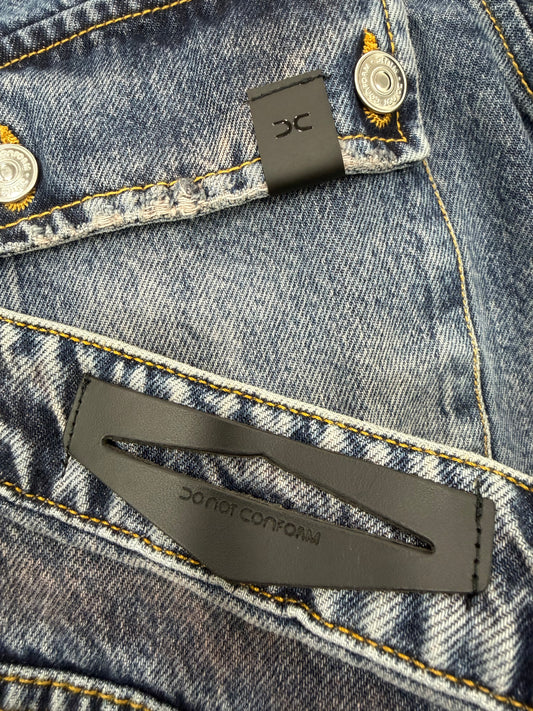 DENIM COORDSET WASH SANDBLASTED PLUM 7010/7040
