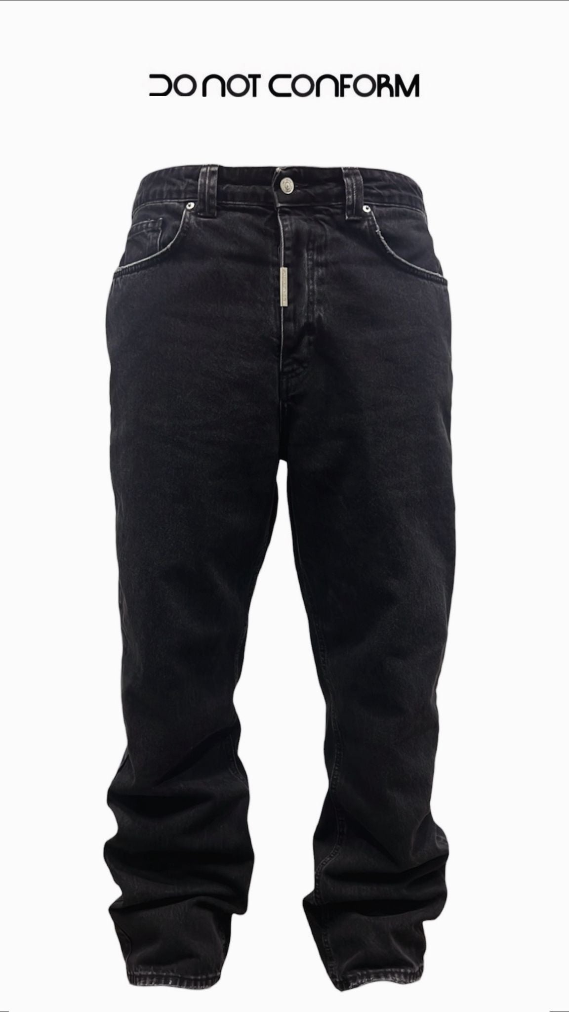 DENIM COORDSET WASH DARK GREY 7040/7010