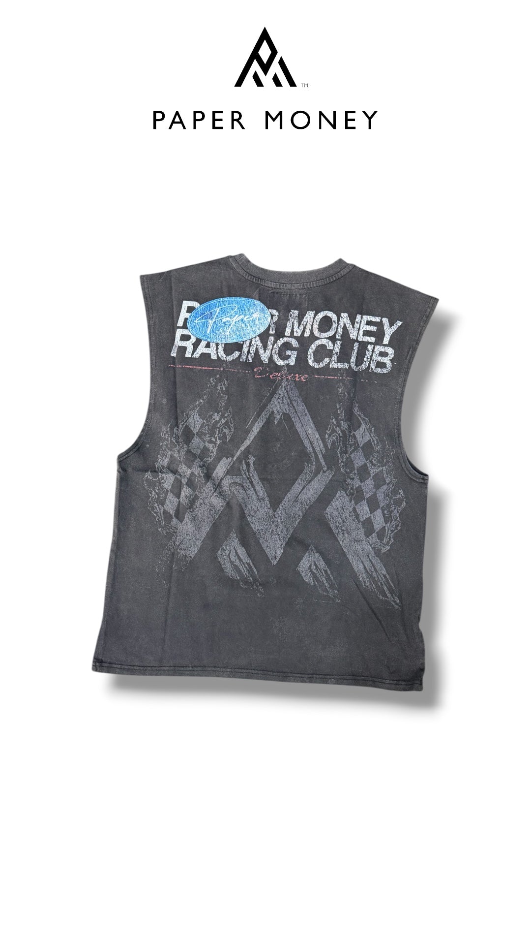 RACING CLUB SLEEVELESS PAPER MONEY