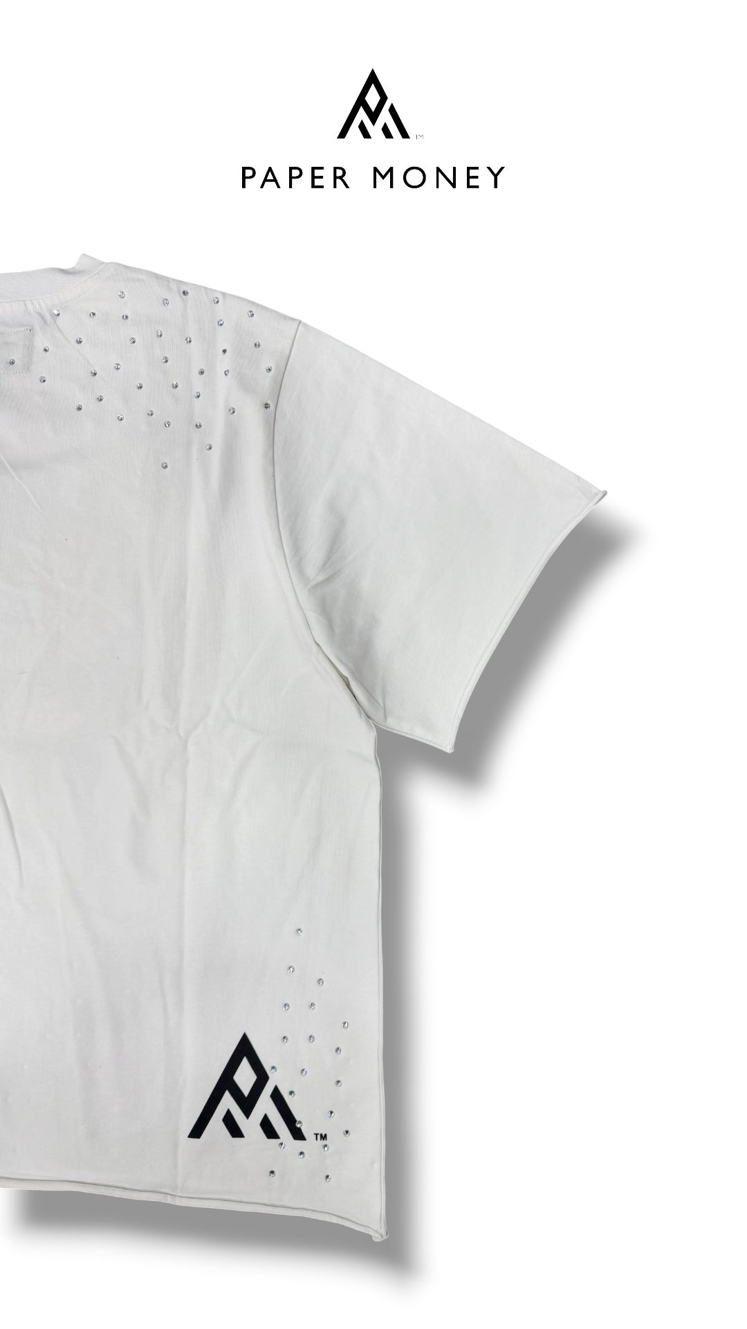 FALLEN ANGELS WHITE TEE PAPER MONEY