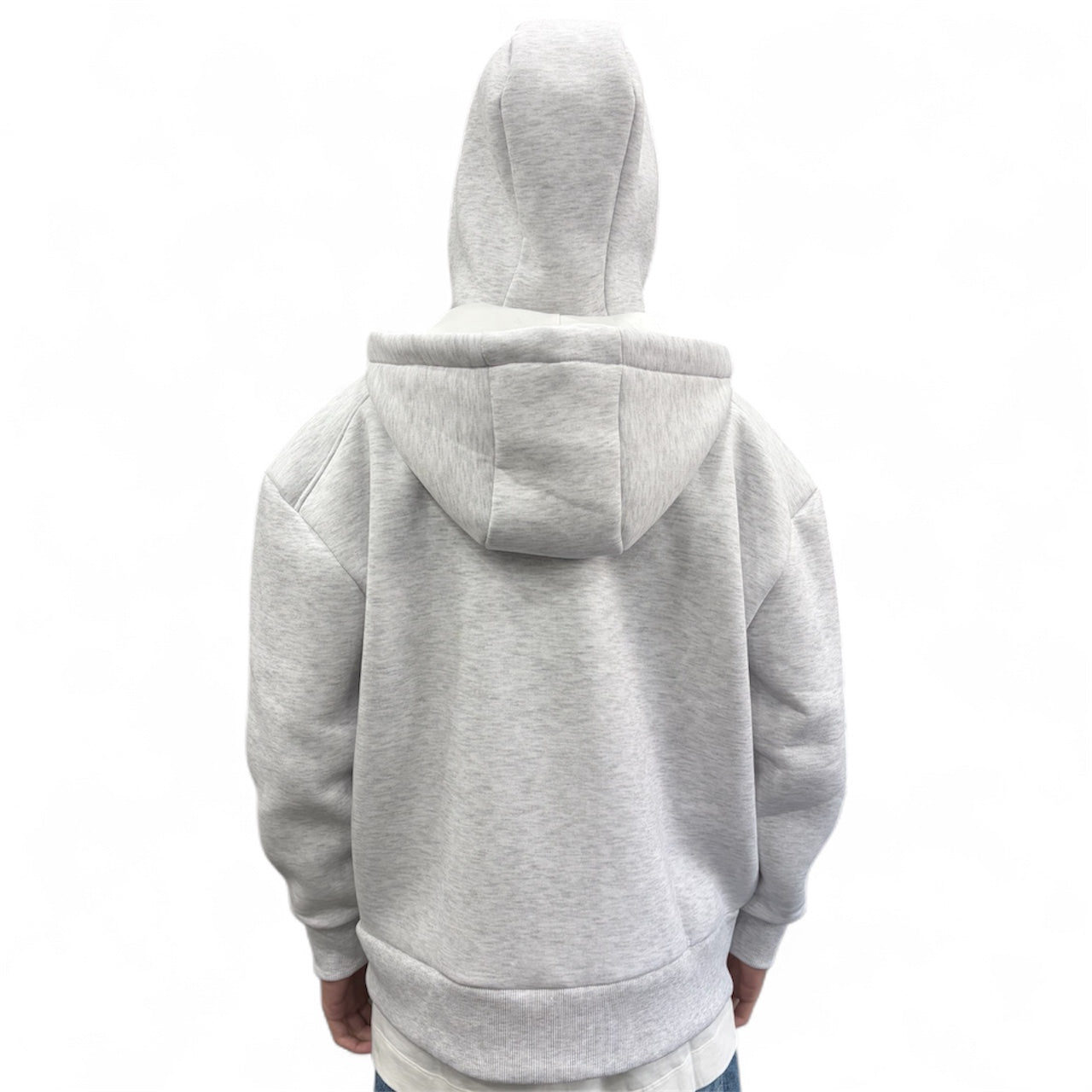 SATURN DOUBLE HOODED GREY