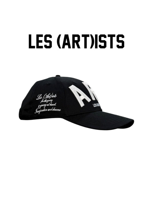 DAD HAT BASEBALL ART BLACK