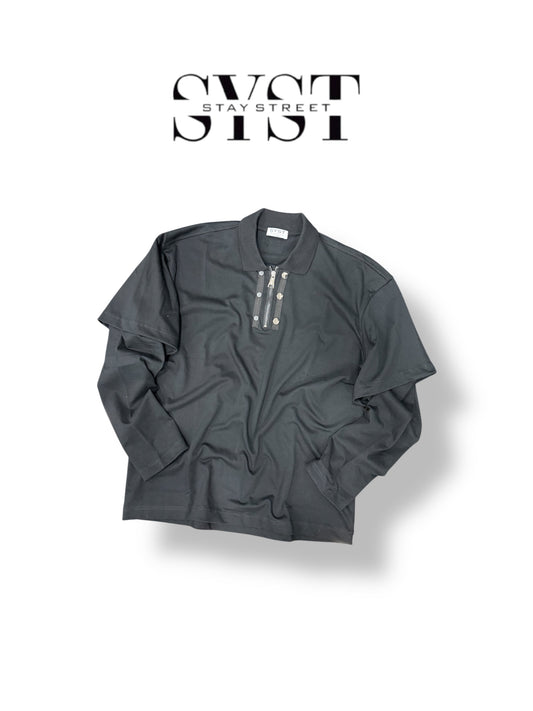 POLO LONGSLEEVE SYST T7015