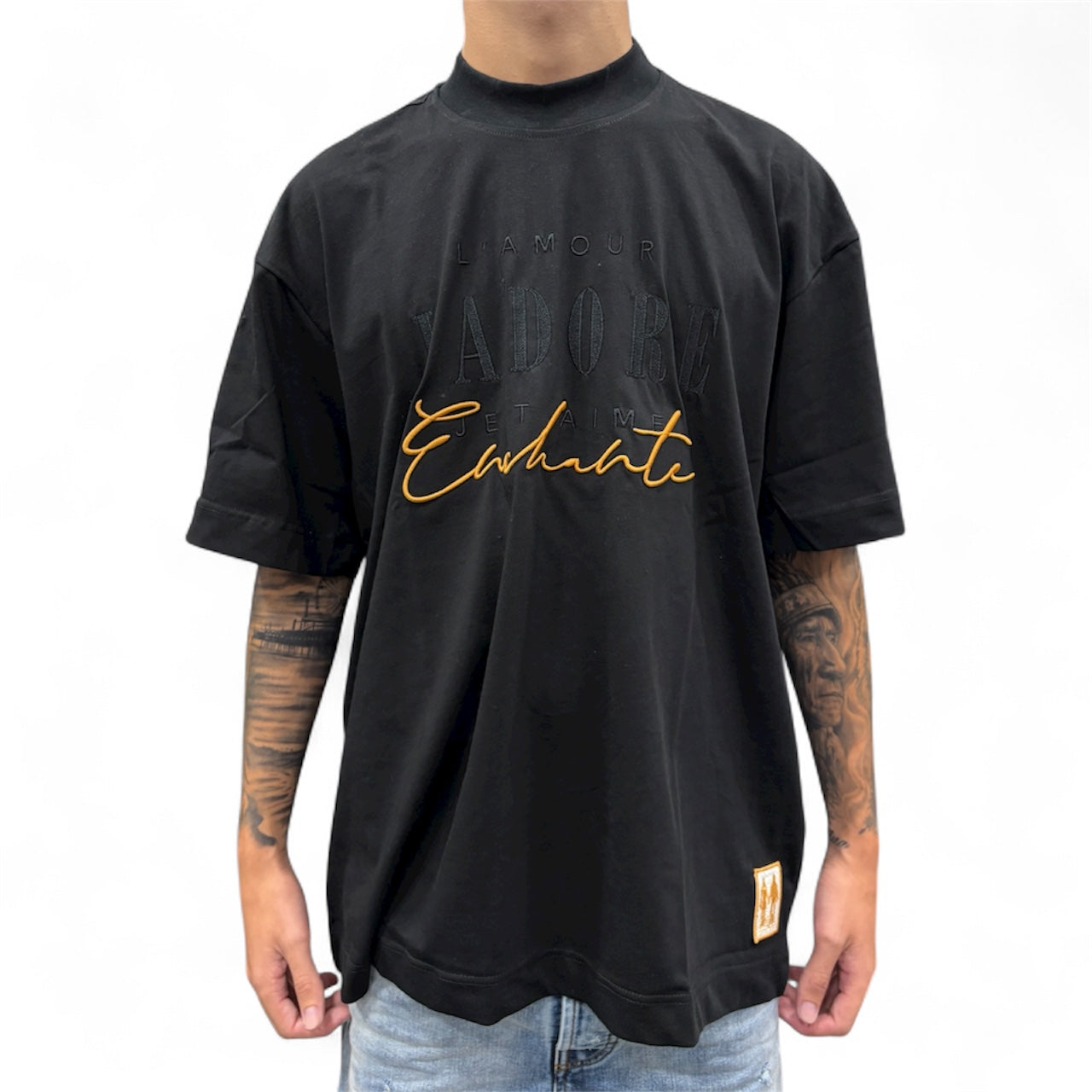 L’AMOUR JADORE TEE BLACK