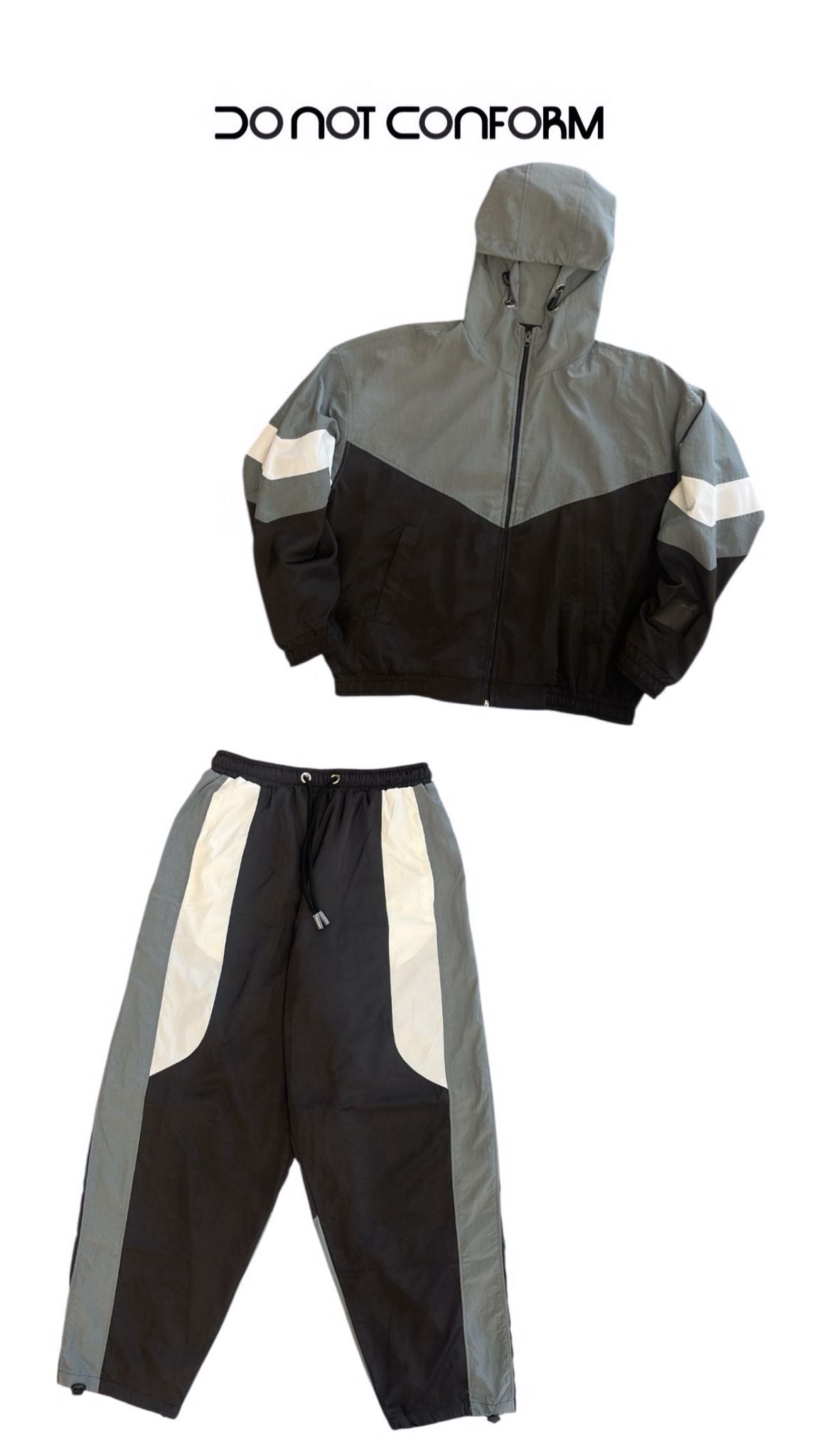 TRACKSUITE TECHNICAL FABRIC BLACK