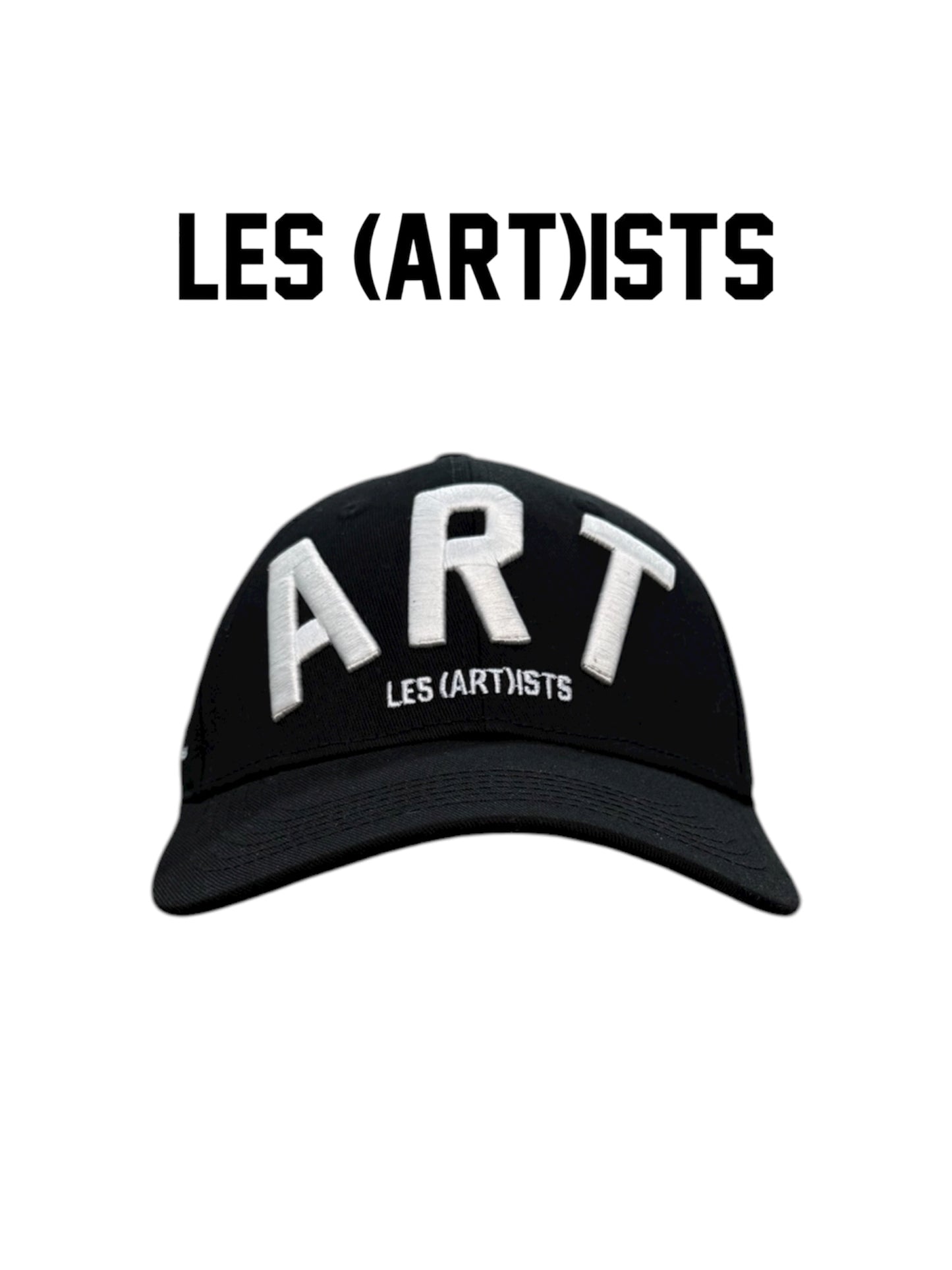 DAD HAT BASEBALL ART BLACK
