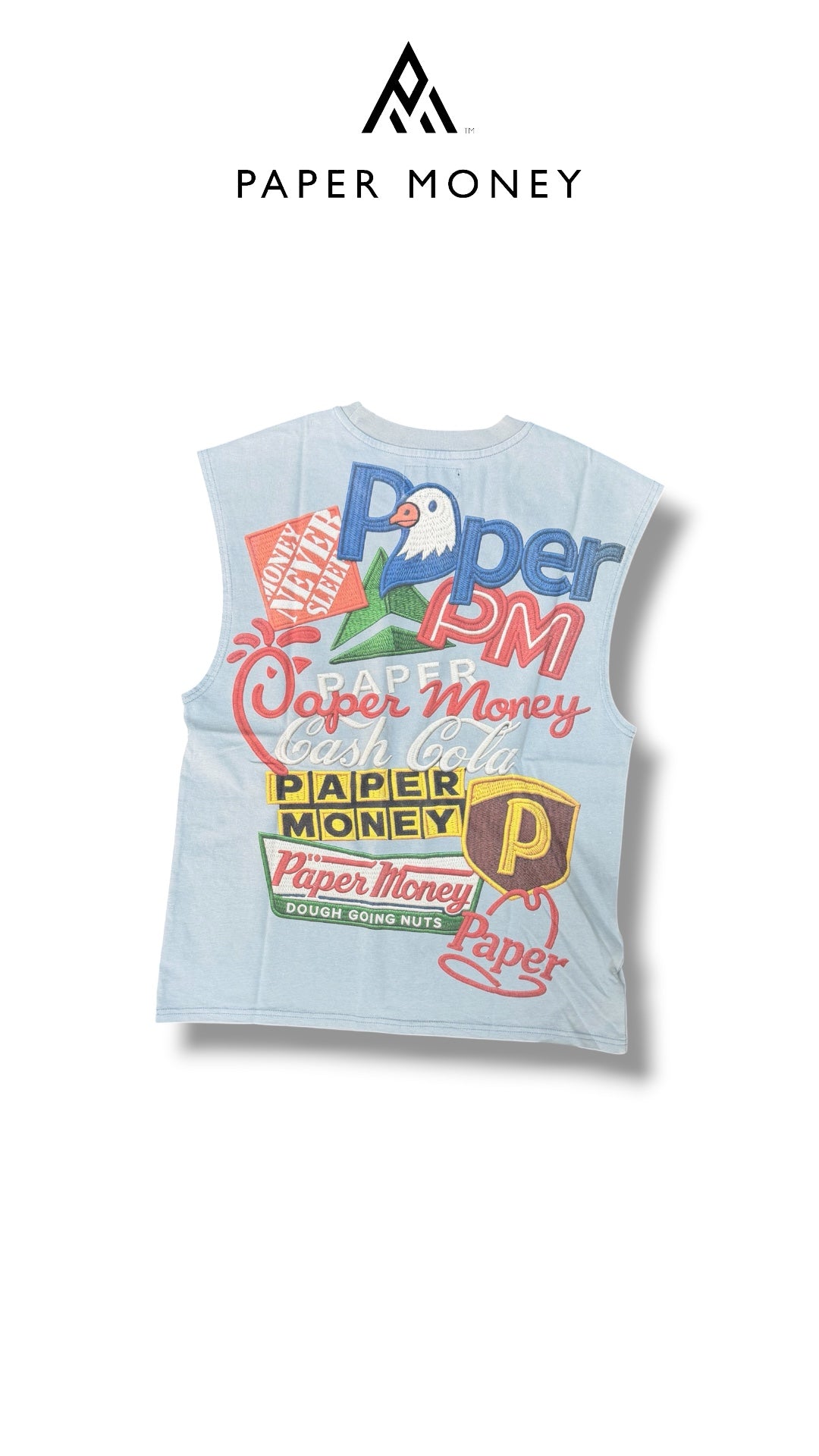 COUNTERFEIT SLEEVELESS STEEL PAPER MONEY