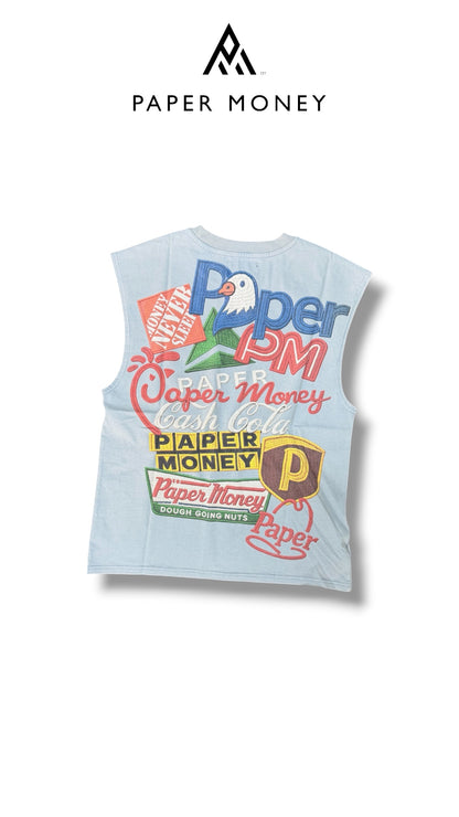 COUNTERFEIT SLEEVELESS STEEL PAPER MONEY