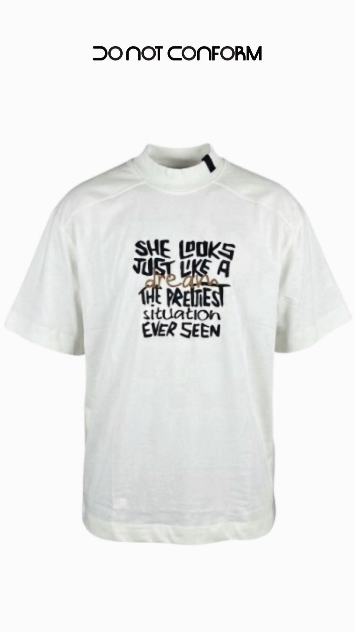 JUST LIKE DREAM WHITE TEE 5030