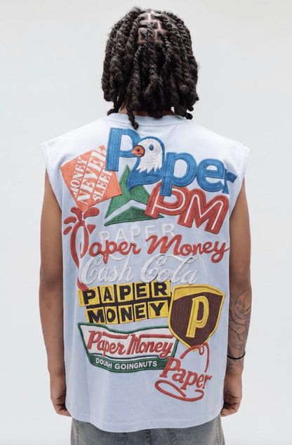 COUNTERFEIT SLEEVELESS STEEL PAPER MONEY