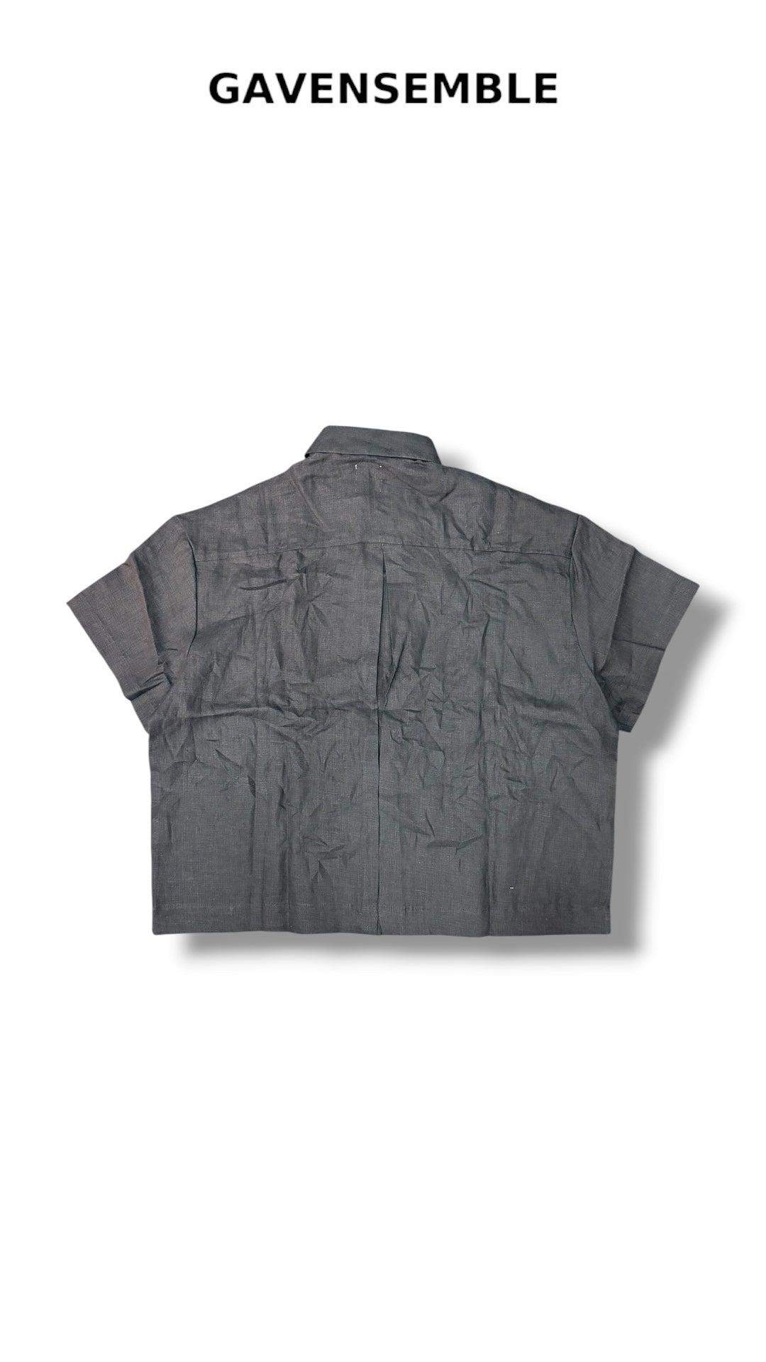 GAVENSEMBLE LINEN SET BLACK 620/530