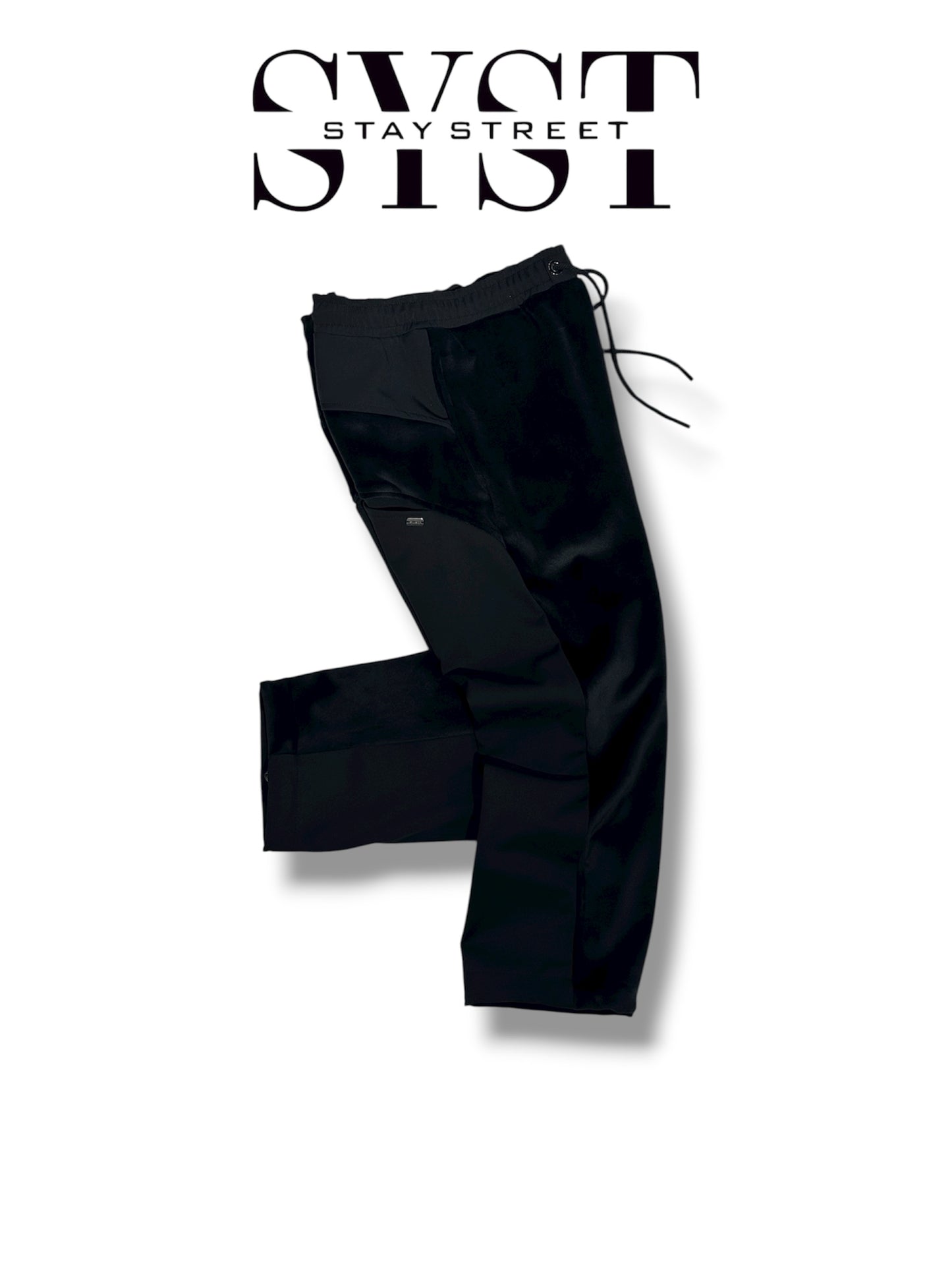 DOUBLE FABRIC SUIT BLACK