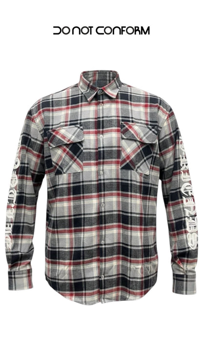 CHECK FLANNEL SHIRT MOON PHASE