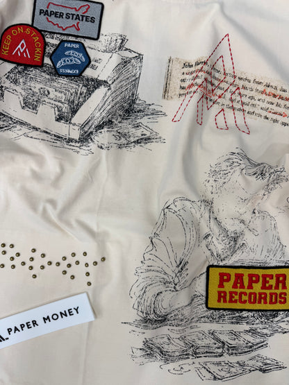 PATCHWORK & RECORDS GRAPHIC TEE PAPER MONEY