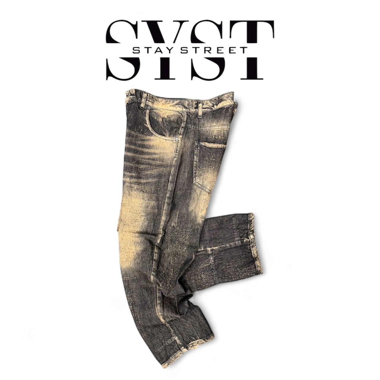 BAGGY ABRASIONI SABBIATO