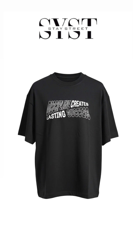 BLACK TEE DISCIPLINE 7009