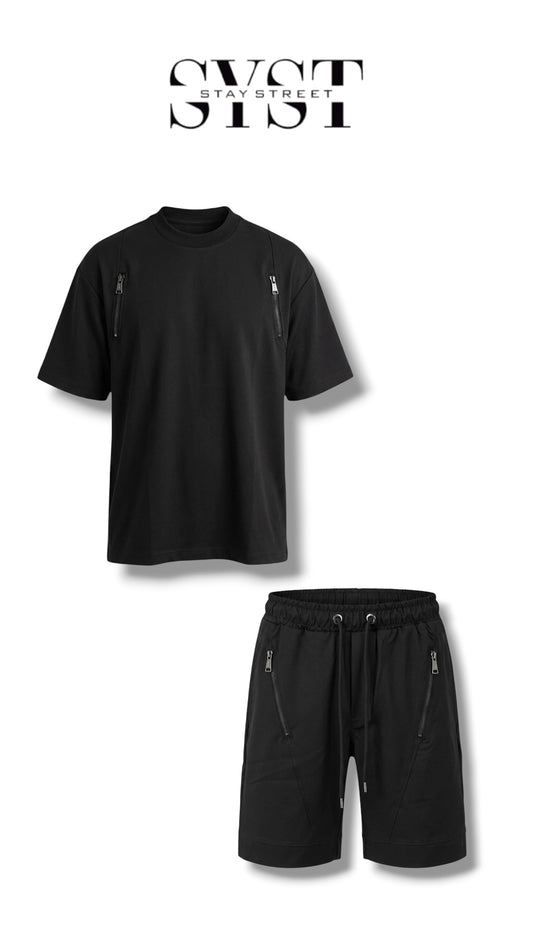 URBAN ZIPPER COORDSET SYST BLACK/BLACK